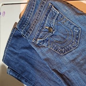 True Religion becky blue jeans women's size 28